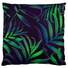 Tree Leaves Large Cushion Case (one Side)