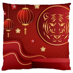 Holiday, Chinese New Year, Large Cushion Case (one Side)