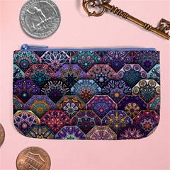 Texture, Pattern, Abstract Large Coin Purse