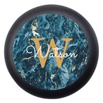 Personalized Marble Initial Name Dento Box Dento Box with Mirror Front