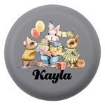 Personalized Rabbit Name Dento Box Dento Box with Mirror Front