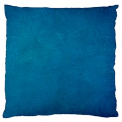 Blue Stone Texture Grunge, Stone Backgrounds Standard Premium Plush Fleece Cushion Case (two Sides)