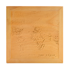 Pyramids Egypt Monument Landmark Sunrise Sunset Egyptian Wood Photo Frame Cube