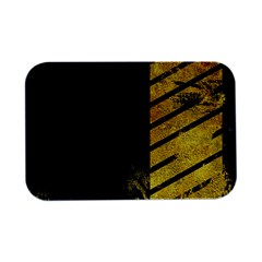 Grunge Lines Stone Textures, Background With Lines Open Lid Metal Box (silver)  