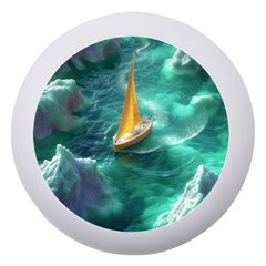 Dolphins Sea Ocean Water Dento Box With Mirror