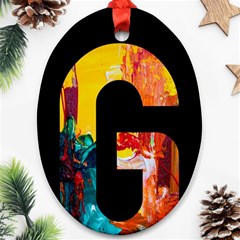 Abstract, Dark Background, Black, Typography,g Ornament (oval)