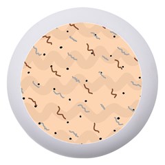 Lines Dots Pattern Abstract Art Dento Box With Mirror