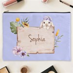 Personalized Rabbit Cosmetic Bag Cosmetic Bag Cosmetic Bag (XXXL) Front