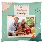 Personalized Collage Photo Name Cushion 16  Baby Flannel Cushion Case (Two Sides) Front
