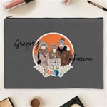 Personalized Couple Wedding Illustration Name Cosmetic Bag Cosmetic Bag (XXXL) Front