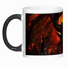 Dragon Fire Fantasy Art Morph Mug