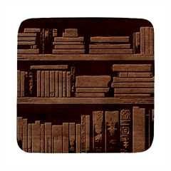 Book Nook Books Bookshelves Comfortable Cozy Literature Library Study Reading Room Fiction Entertain Square Wood Guitar Pick Holder Case And Picks Set
