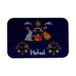 Personalized Easter Name Open Lip Metal Box Open Lid Metal Box (Silver)   Front