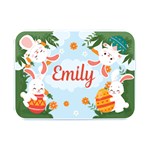 Personalized Easter Name Flip Top Metal Box Flip Top Metal Box (Silver)   Front
