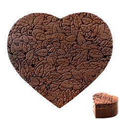 Vectors Leaves Background Plant Heart Wood Jewelry Box