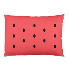 Watermelon Melon Fruit Healthy Food Meal Breakfast Lunch Juice Lemonade Summer Pillow Case (two Sides)