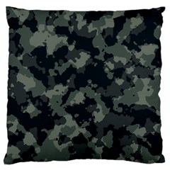Camouflage, Pattern, Abstract, Background, Texture, Army Large Cushion Case (one Side)