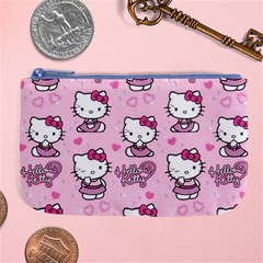 Cute Hello Kitty Collage, Cute Hello Kitty Large Coin Purse