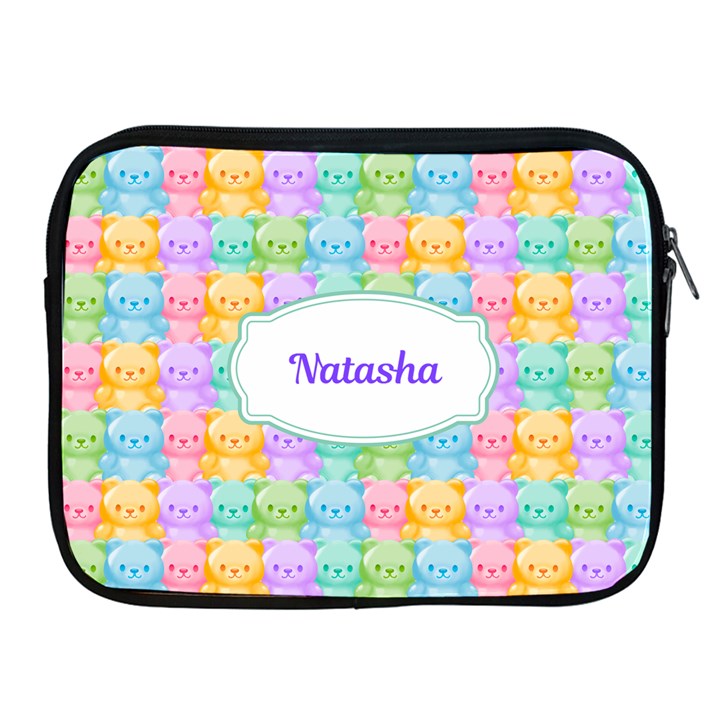 Bear CandyPersonalized Name IPad Case Apple iPad Zipper Case