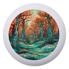 Trees Tree Forest Mystical Forest Nature Junk Journal Scrapbooking Landscape Nature Dento Box With Mirror