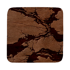Texture Woodgrain Pattern Nature Wood Pattern Square Wood Guitar Pick Holder Case And Picks Set