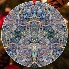 Alfabeto Uv Print Acrylic Ornament Round