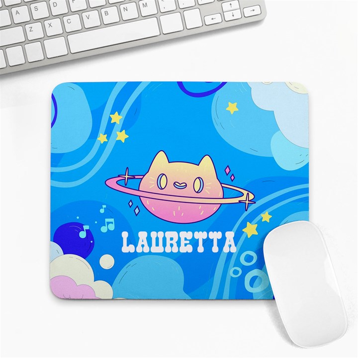 Cat space name Mousepad Collage Mousepad
