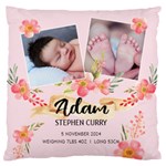  16  Baby Flannel Cushion Case (Two Sides) Front
