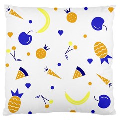 Pattern-fruit-apples-green 16  Baby Flannel Cushion Case (two Sides)