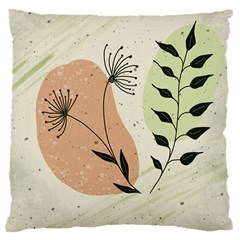Flora Floral Flower Nature Plant Doodle 16  Baby Flannel Cushion Case (two Sides)