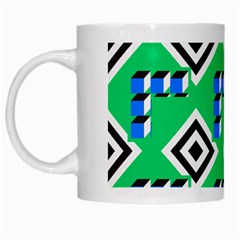 Beauitiful Geometry White Mug