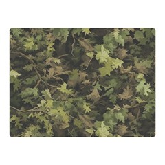 Camouflage Military Two Sides Premium Plush Fleece Blanket (mini)