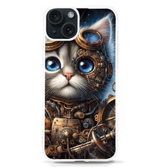 Maine Coon Explorer Iphone 15 Tpu Uv Print Case