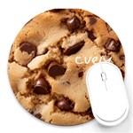 Personalized Cookies Name Round Mousepad Round Mousepad Front