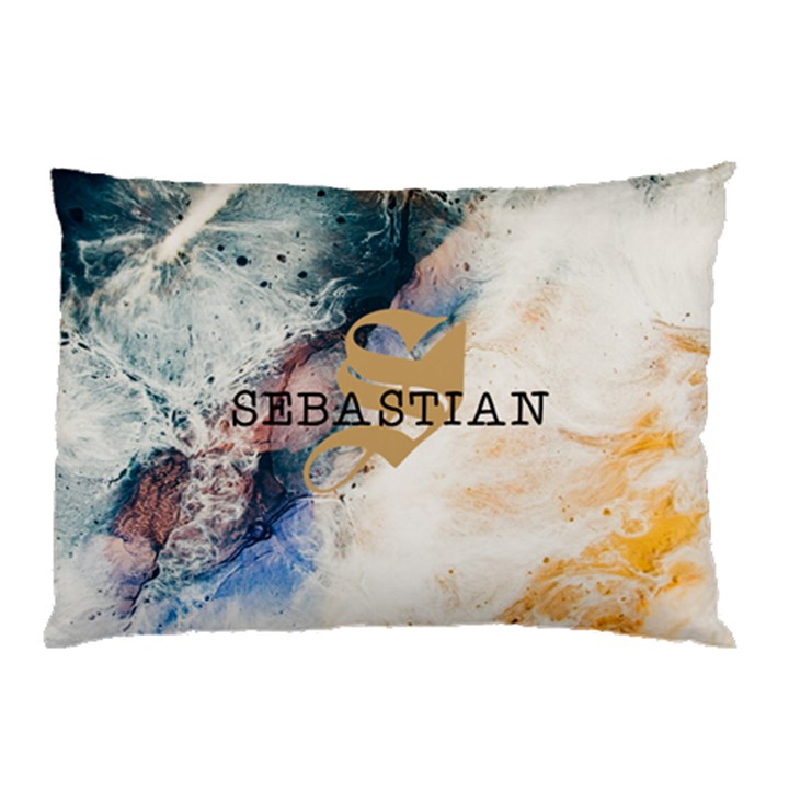 Personalized Initial Name Marble Pillow Case Pillow Case