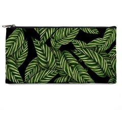 Background Pattern Leaves Texture Pencil Case