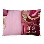 Personalized Initial Name Marble Pillow Case Pillow Case (Two Sides) Front