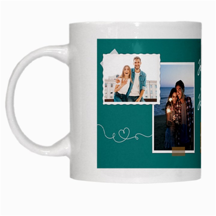 Couple Photo Mug White Mug