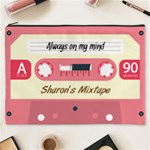 Personalized Cassette Tape Name Cosmetic Bag Cosmetic Bag (XXXL) Front