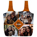 Personalized Initial Name Any Text Photo Recycle Bag Full Print Recycle Bag (XXXL) Back