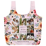 Personalized Best Mom Ever Any Text Photo Recycle Bag Full Print Recycle Bag (XXXL) Back