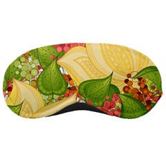 Pattern Texture Leaves Sleep Mask