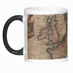 Old Vintage Classic Map Of Europe Morph Mug