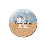Personalized Mable Name Rubber Coaster (Round) Rubber Coaster (Round) Front