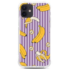 Pattern Bananas Fruit Tropical Seamless Texture Graphics Iphone 12/12 Pro Tpu Uv Print Case
