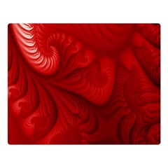 Lachs Kl Rotweissschwarz Kl Two Sides Premium Plush Fleece Blanket (large)
