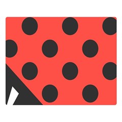 Abstract-bug-cubism-flat-insect Two Sides Premium Plush Fleece Blanket (large)