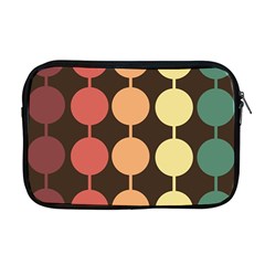 Pattern Circle Retro Design Apple Macbook Pro 17  Zipper Case