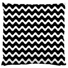 Wave Pattern Wavy Halftone 16  Baby Flannel Cushion Case (two Sides)