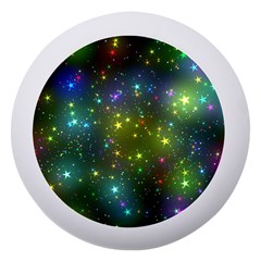 Stars Coloured Lights Background Dento Box With Mirror